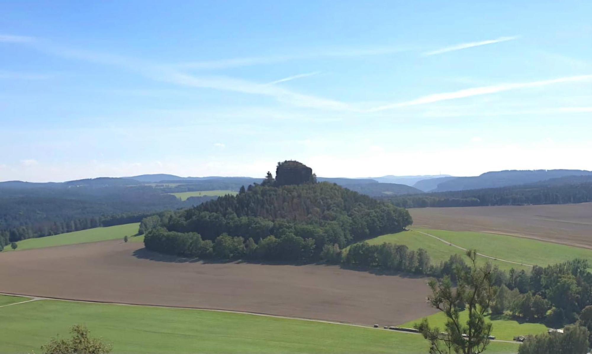 Ferienwohnung Blick Zum Zirkelstein Reinhardtsdorf-Schona Eksteriør billede